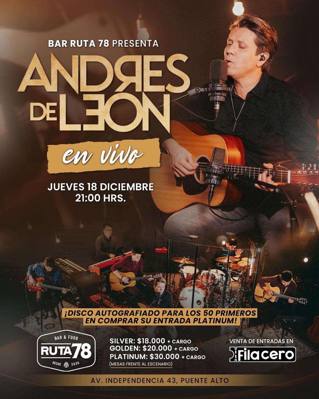 Andres de Leon en Vivo